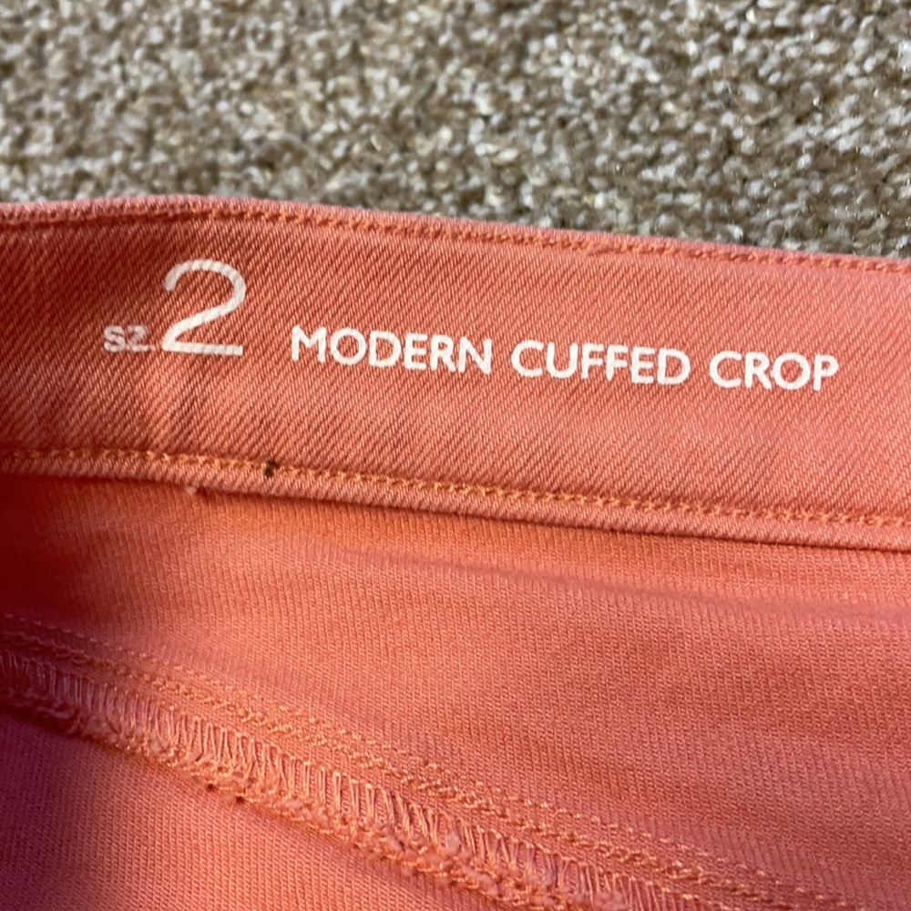 Loft Modern Cuffed Crop - Picture 2 of 6